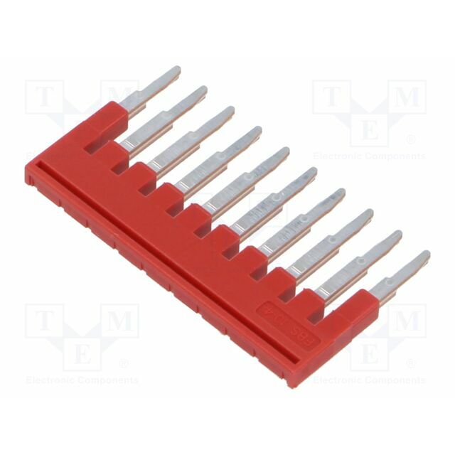 PHOENIX CONTACT Comb bridge; red; terminals: