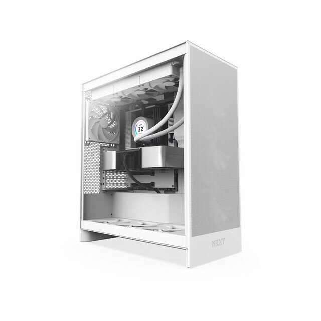 NZXT H7 Flow Midi Tower Balts