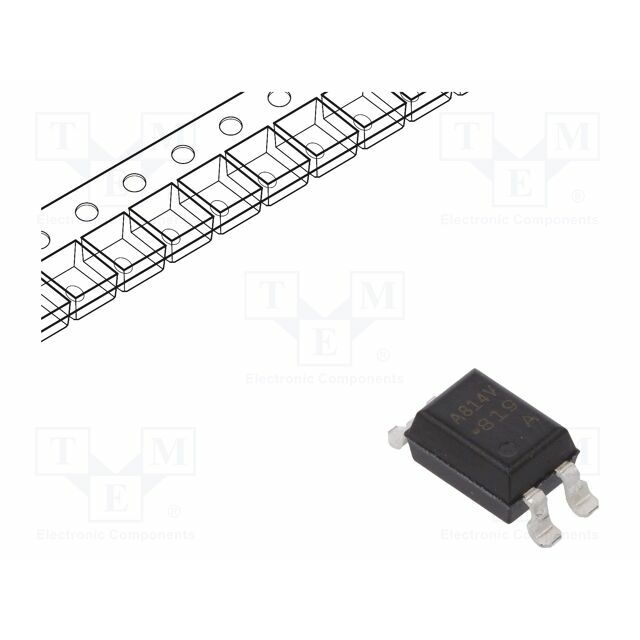 BROADCOM (AVAGO) Optocoupler; SMD; Ch: 1
