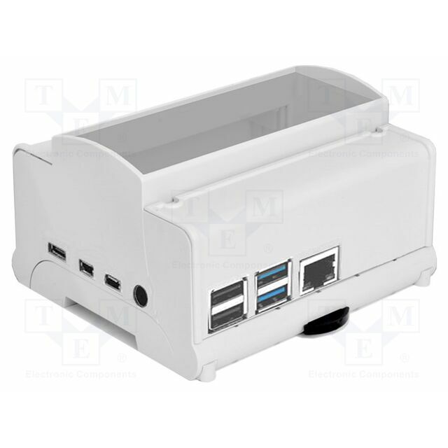 ELBAG Enclosure: for computer; grey; 101mm