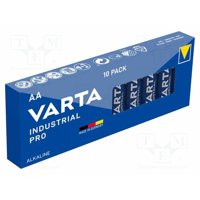 VARTA MICROBATTERY Battery: alkaline; AA; 1