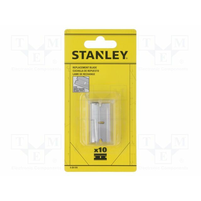 STANLEY Blade; scraper; 40mm; 10pcs. |
