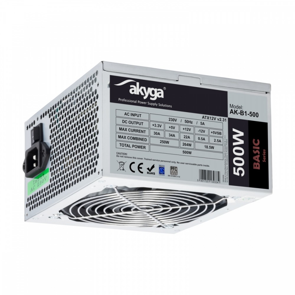 Barošanas bloks Akyga AK-B1-500, 500 W