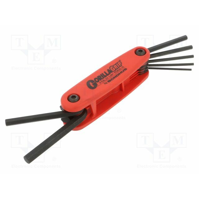 Wrench: hex key-set; 7pcs. | BONDHUS-12587