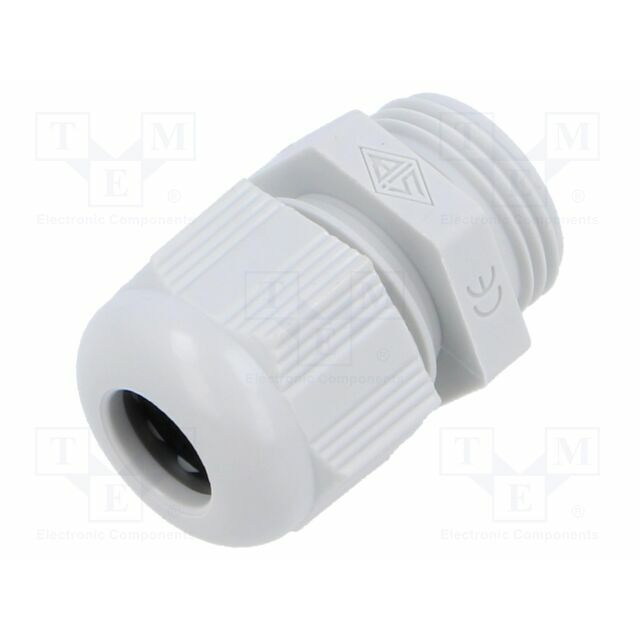 Cable gland; PG11; polyamide; grey |