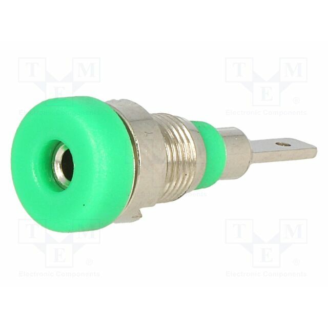 AXIOMET Laboratory connector: 2mm banana; socket