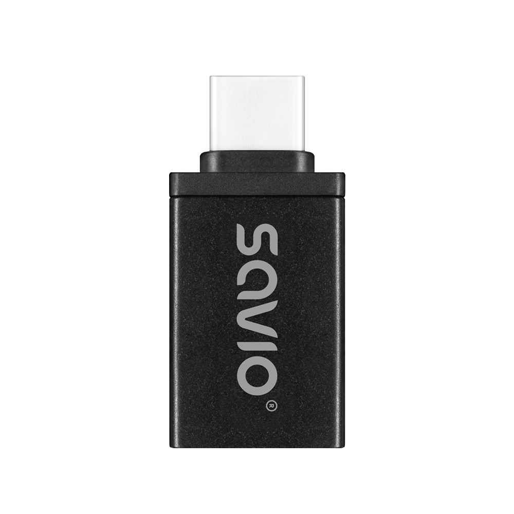 Adapteris Savio AK-80 USB-C to USB-A