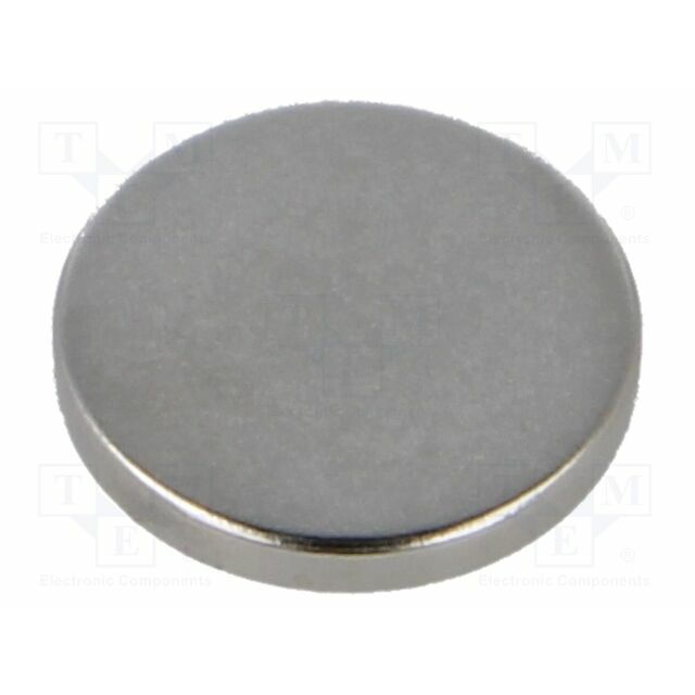 ELESA+GANTER Magnet: permanent; neodymium; 16N; Ø: