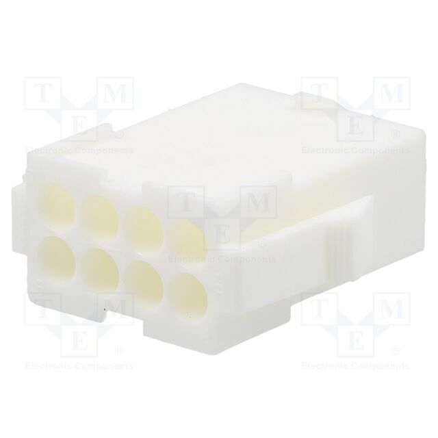 TE CONNECTIVITY Connector: wire-wire; plug; male