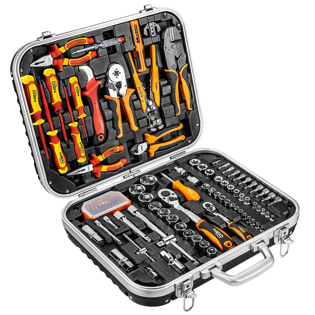 NEO TOOLS Electrician`s case 108 pieces