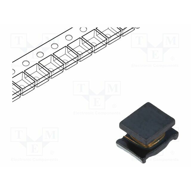 MURATA Inductor: wire; SMD; 1812; 100uH