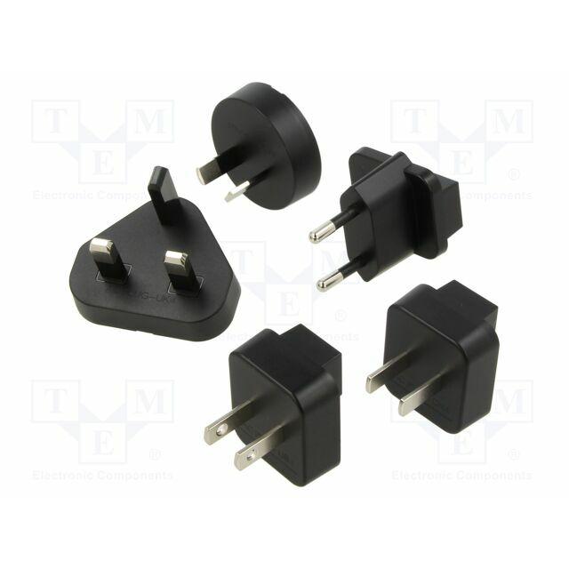 MEAN WELL Adapter | AC-PLUG-MIX4 |