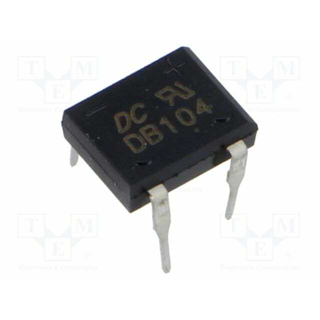DC COMPONENTS Bridge rectifier: single-phase; 400V