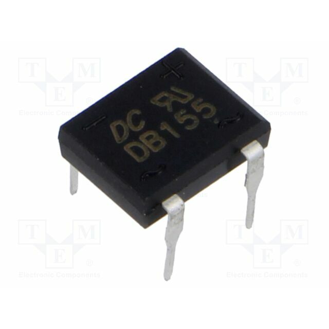 DC COMPONENTS Bridge rectifier: single-phase; 600V