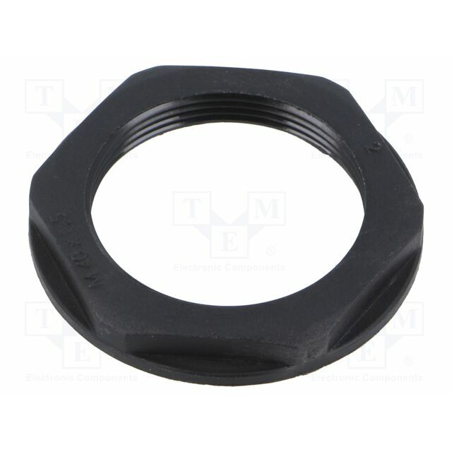 Nut; M40; polyamide 6; 50mm; black