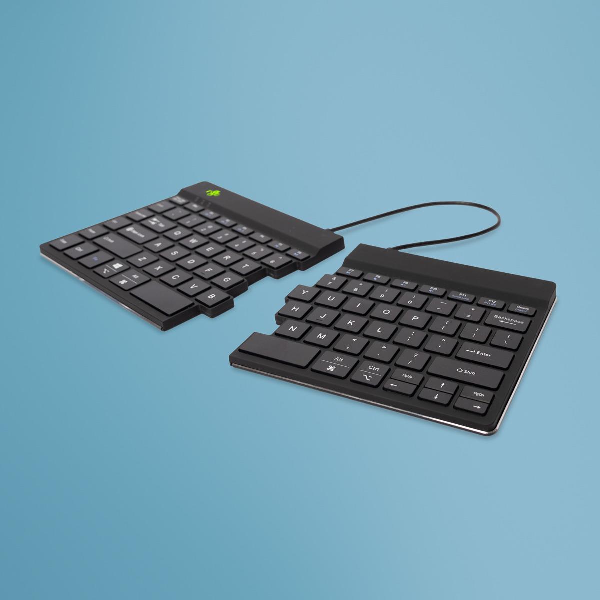 KEYBOARD WRL COMPACT BREAK/BLACK RGOSBUSWLBL R-GO