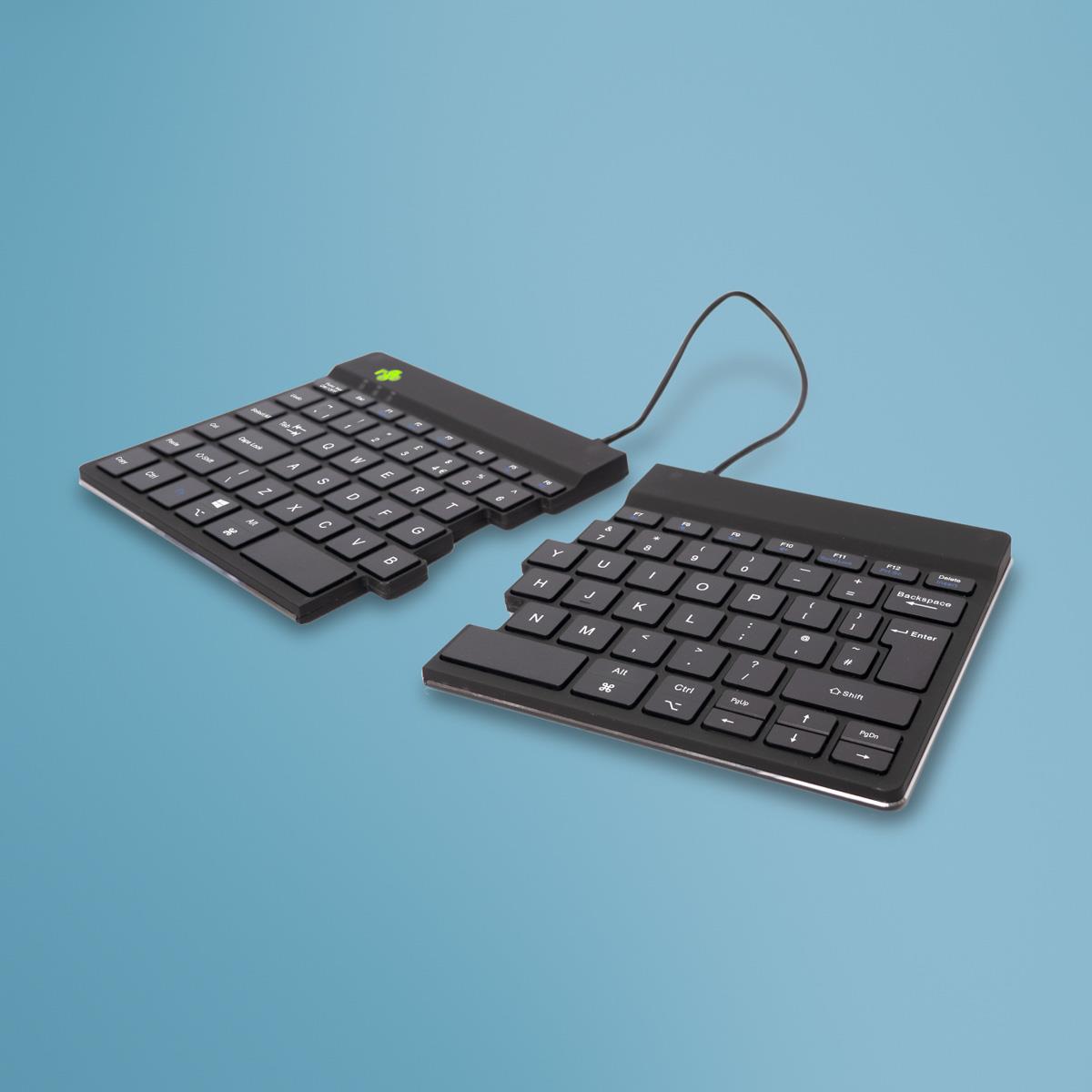 KEYBOARD WRL COMPACT BREAK/BLACK RGOSBUKWLBL R-GO