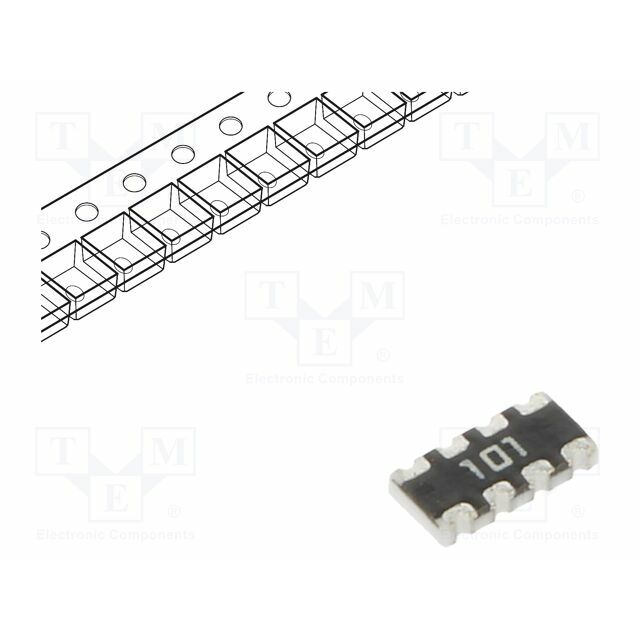 YAGEO Resistor network: Y; 100Ω; ±5%