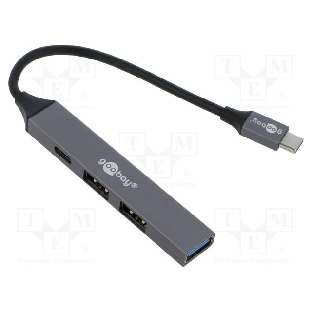 Hub USB; USB A socket x3