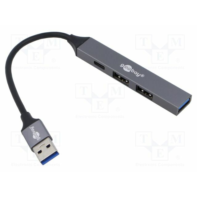 Hub USB; USB A socket x3