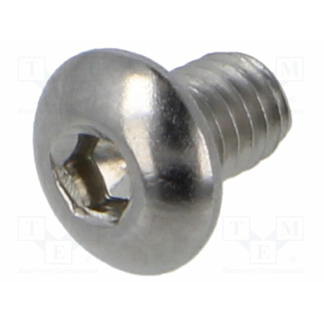 BOSSARD Screw; M4; M4x6; 0.7