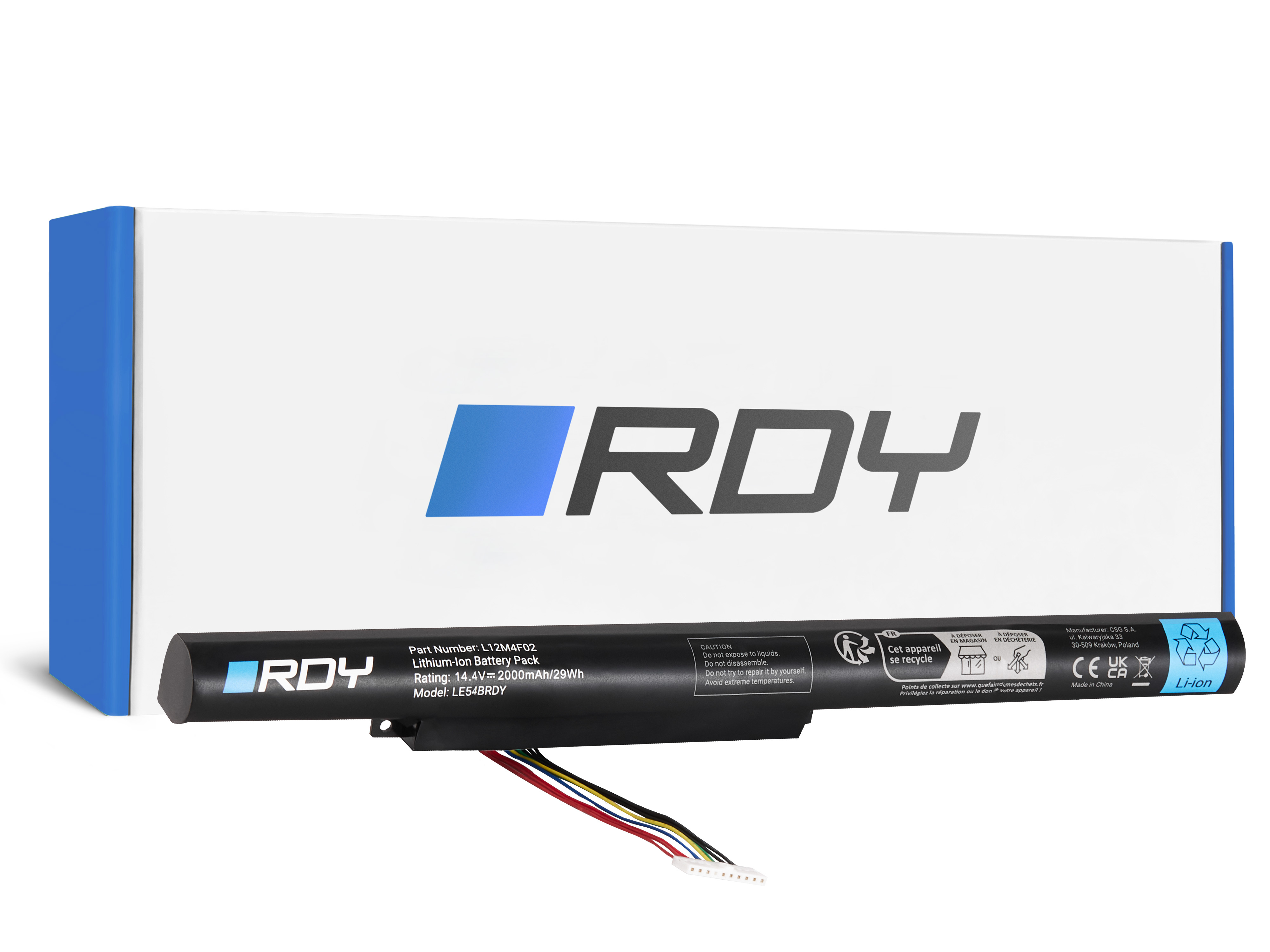 GREEN CELL RDY Laptop Battery L12M4F02