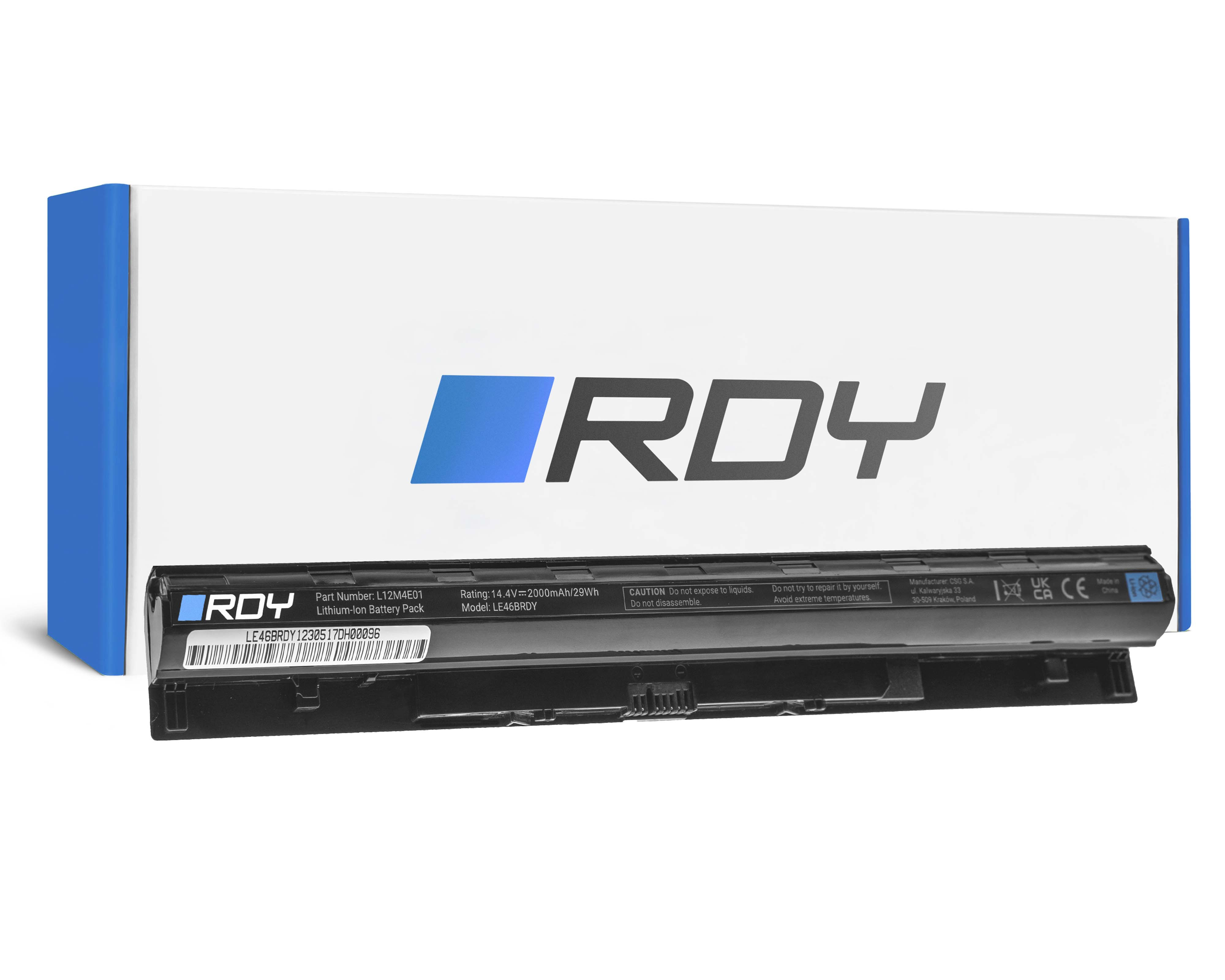 GREEN CELL RDY Laptop Battery L12M4E01