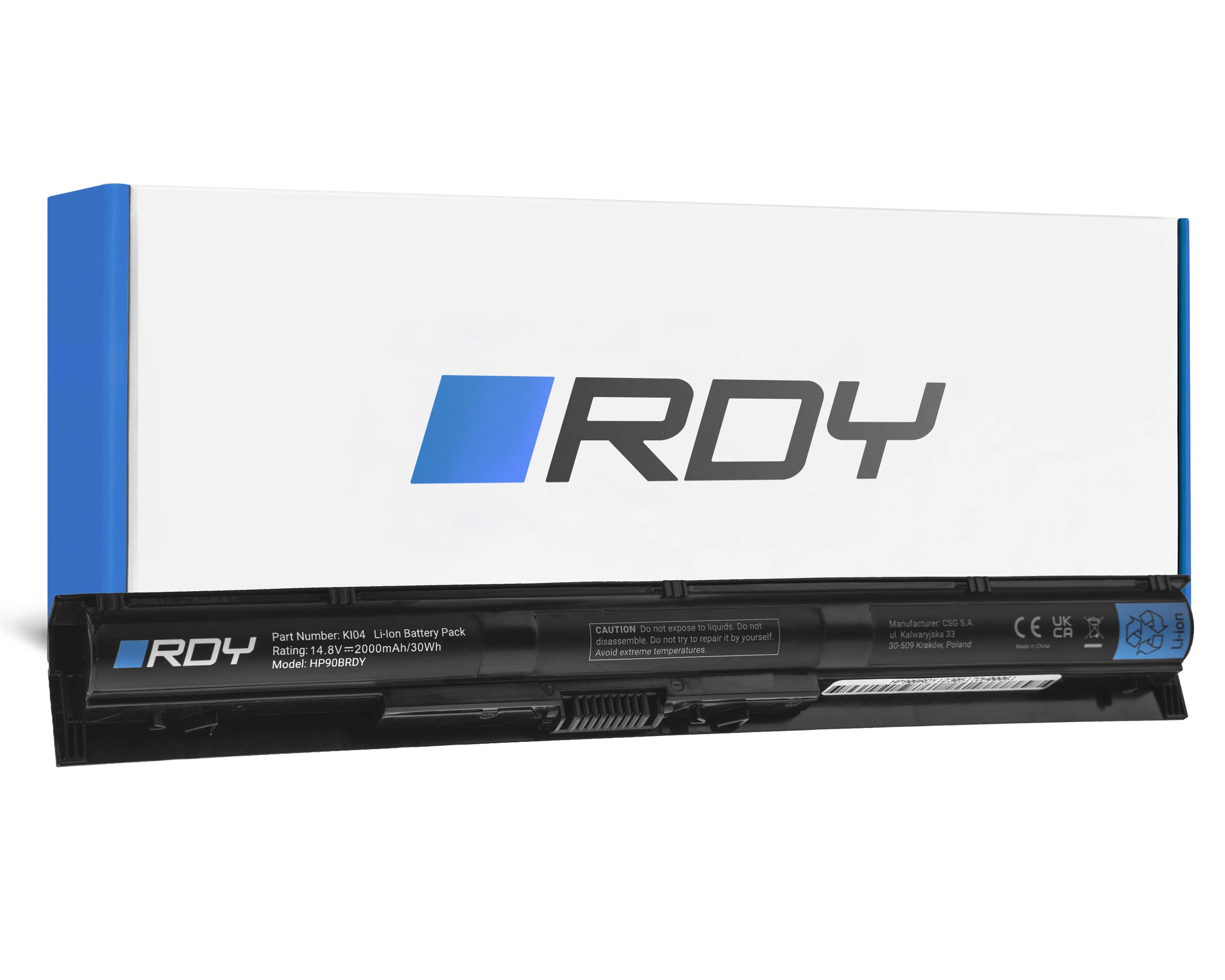 RDY Laptop Battery KI04 for HP