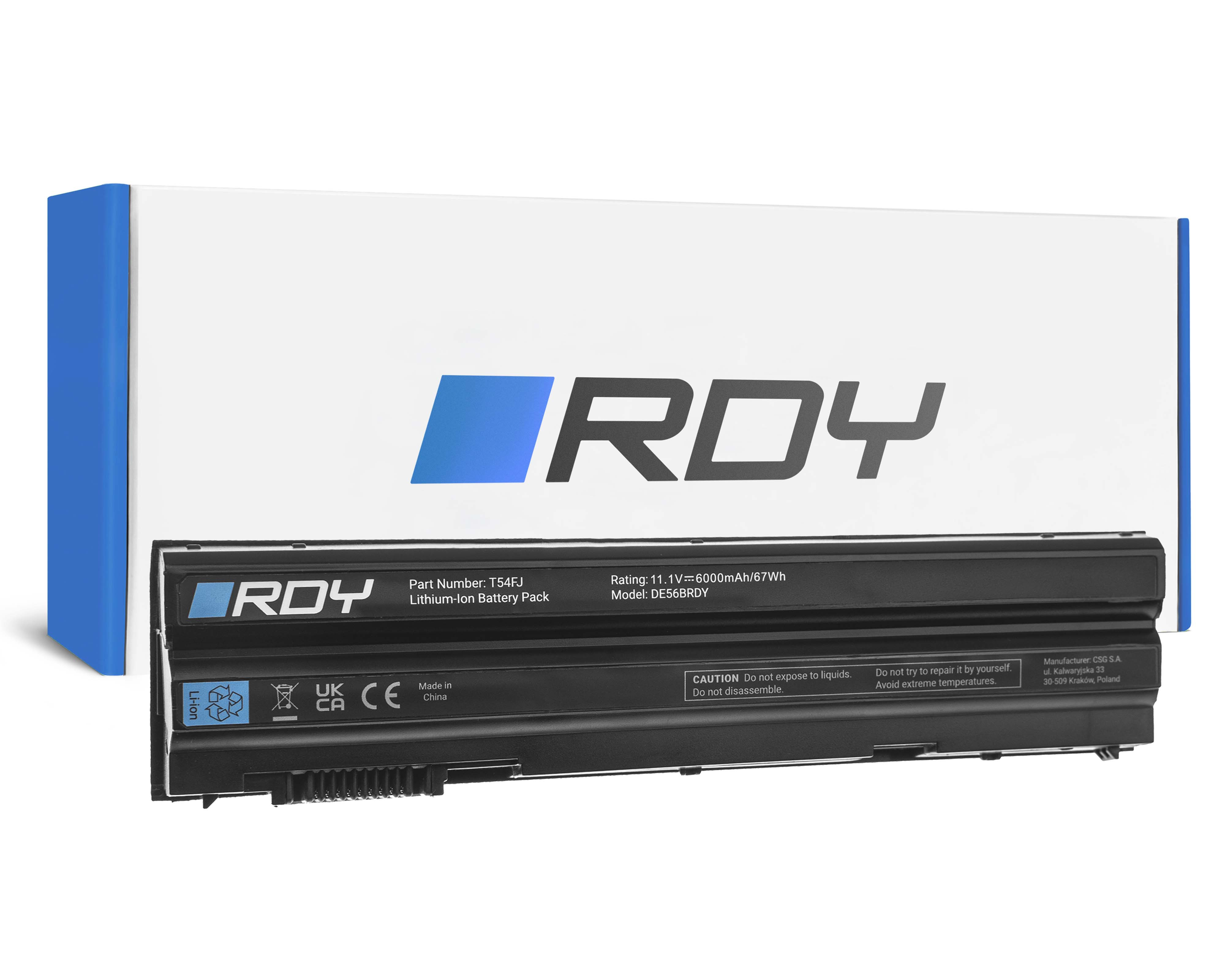 Battery RDY M5Y0X T54FJ 8858X to