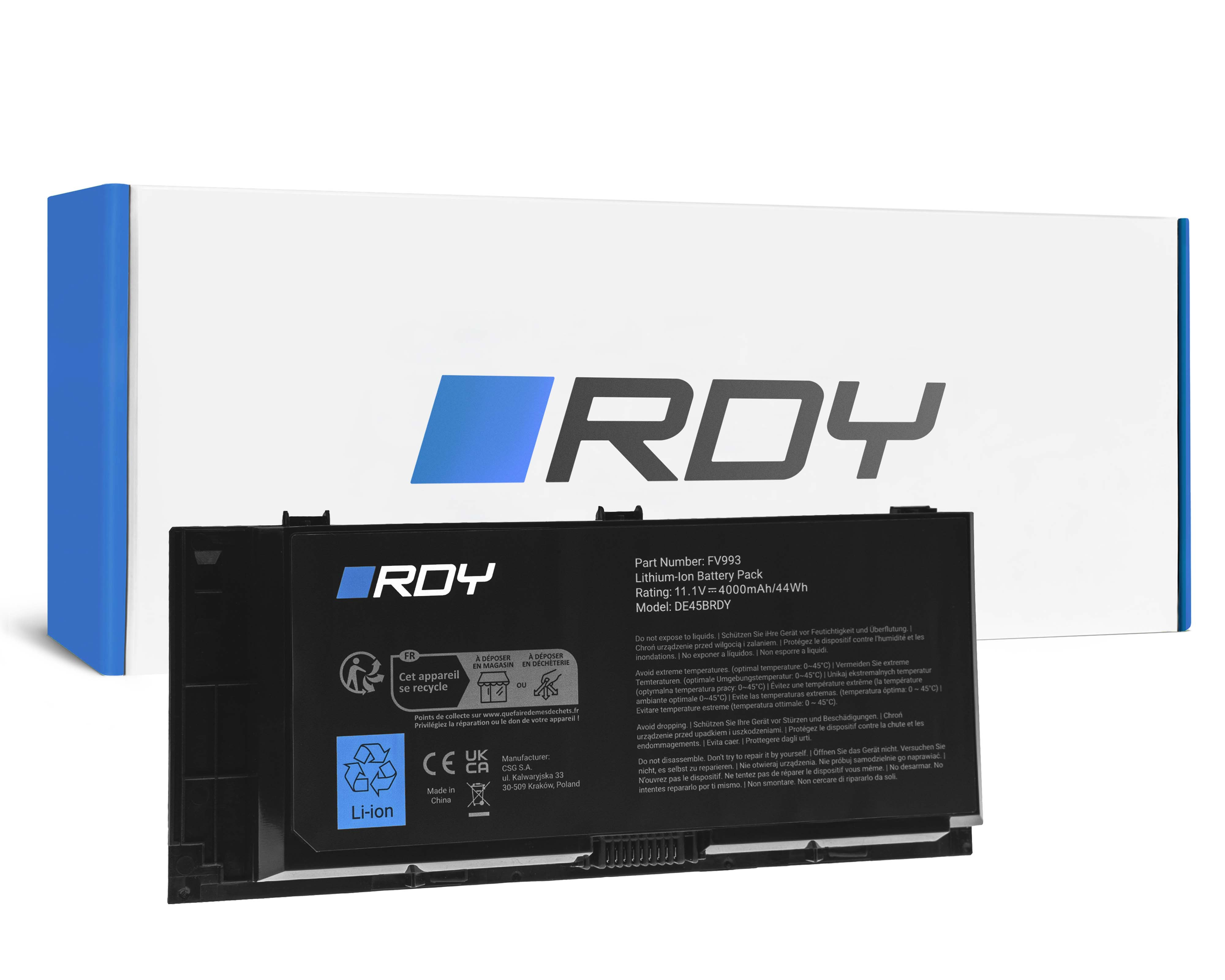 GREEN CELL Battery RDY FV993 to