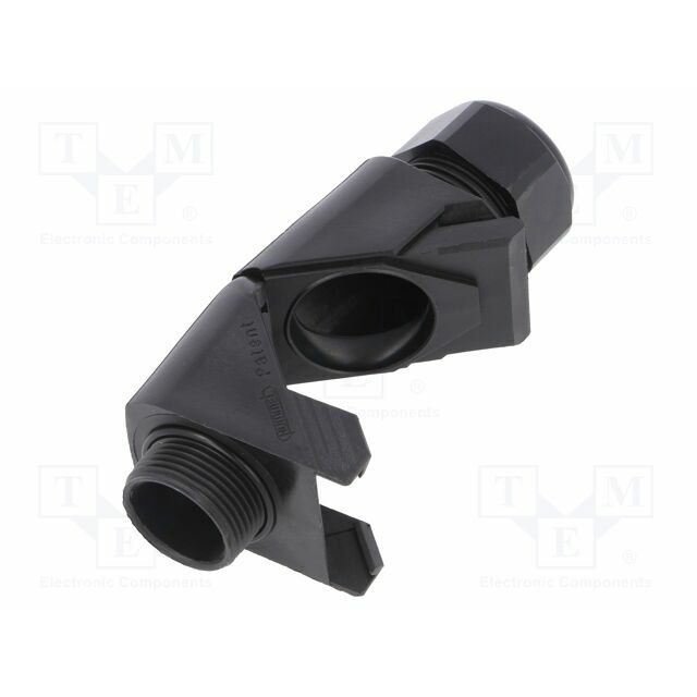 Cable gland; angular; PG16; IP68; polyamide