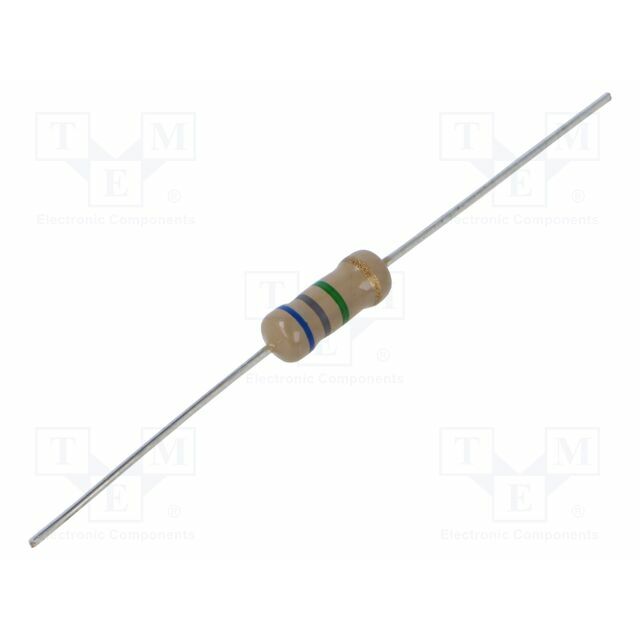 ROYAL OHM Resistor: carbon film; 6