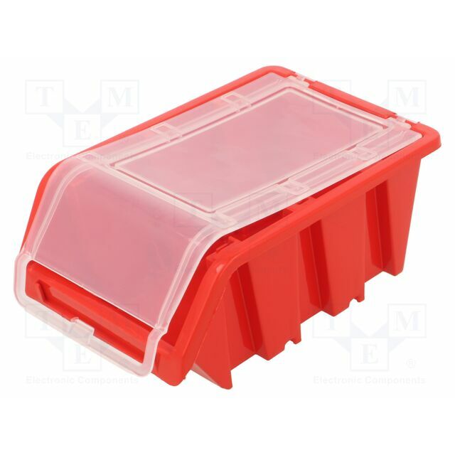 KISTENBERG Container: cuvette; red; with a