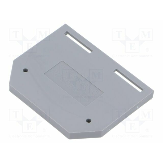DEGSON ELECTRONICS Separating plate; grey |