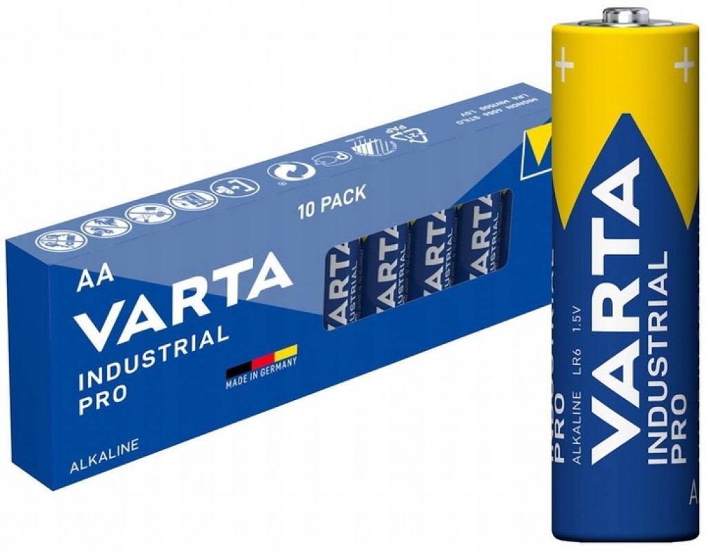VARTA Alkaline batteries R6 Industrial PRO