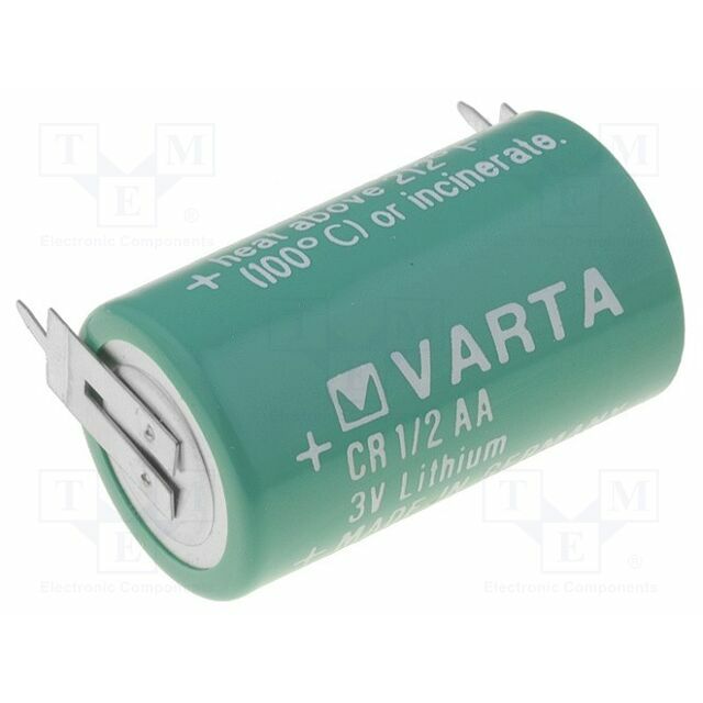 VARTA MICROBATTERY Battery: lithium; 1/2AA,1/2R6