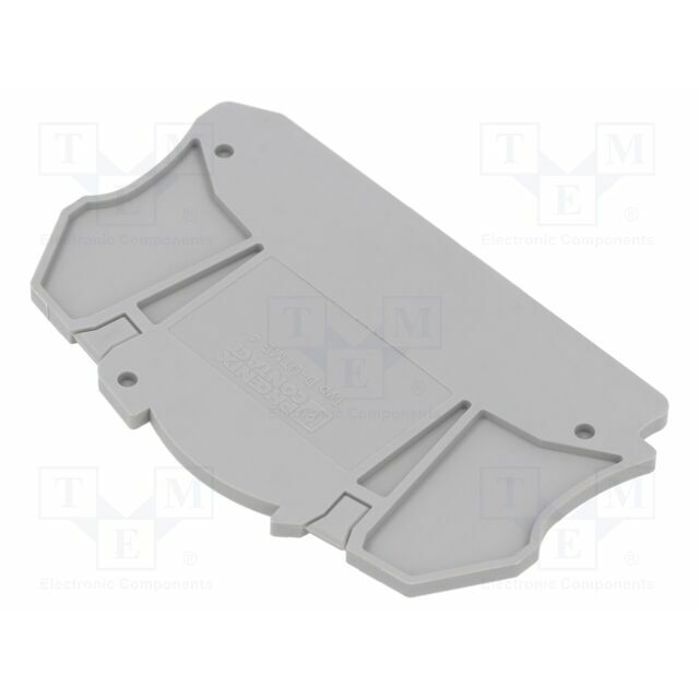 PHOENIX CONTACT End piece; UTME; grey