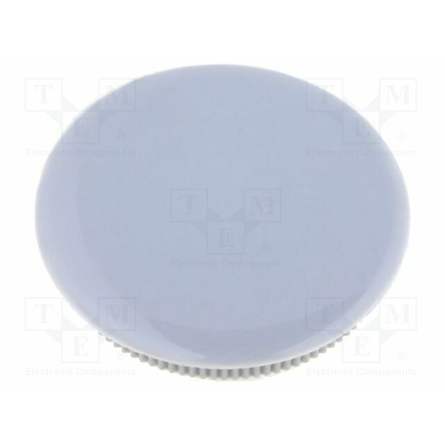 MENTOR Cap; grey; Mounting: push-in; plastic