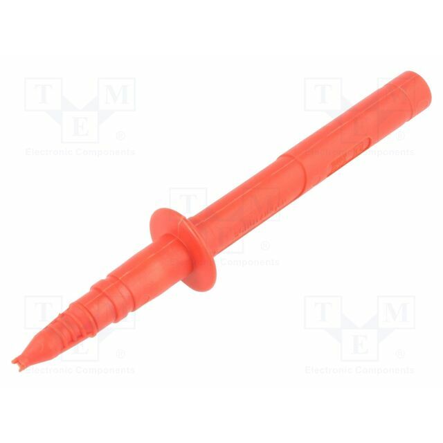SCHUTZINGER Measuring tip; 32A; 1kVDC; red