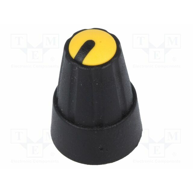 SR PASSIVES Knob; miniature; plastic; Øshaft: