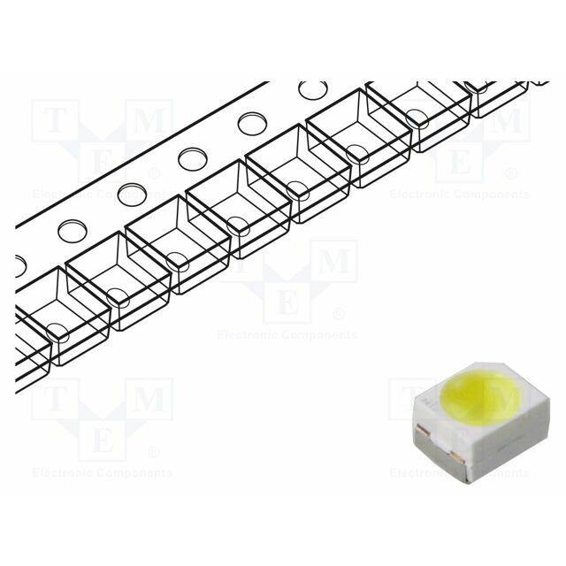 Ams OSRAM LED; white; SMD; PLCC2
