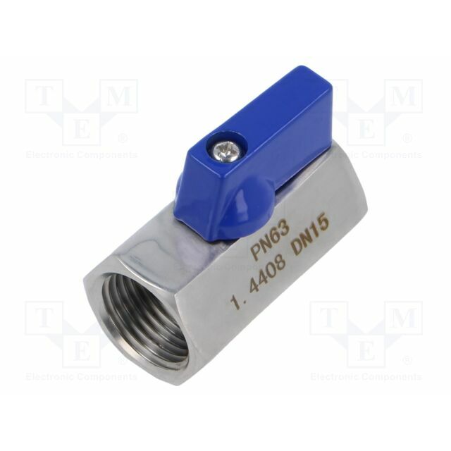 PNEUMAT Ball valve; acid resistant steel