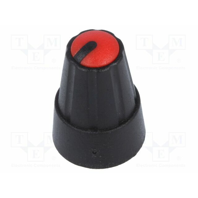 SR PASSIVES Knob; miniature; plastic; Øshaft: