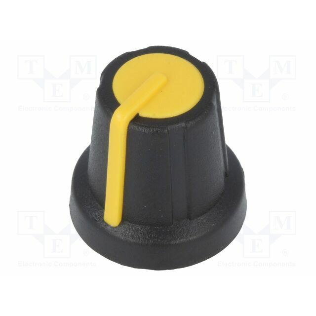 SR PASSIVES Knob; miniature; ABS; Øshaft: