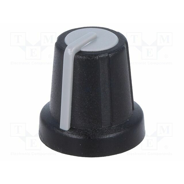 SR PASSIVES Knob; miniature; ABS; Øshaft: