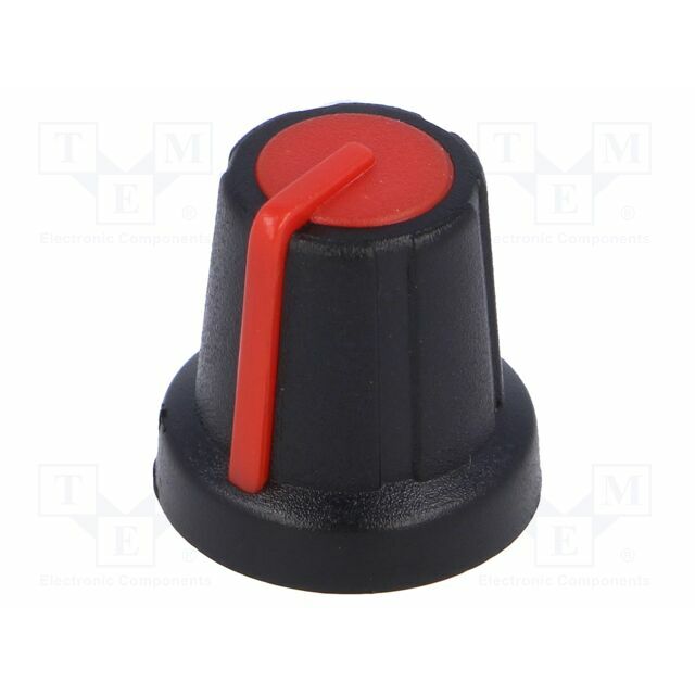 SR PASSIVES Knob; miniature; ABS; Øshaft: