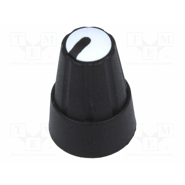 SR PASSIVES Knob; miniature; plastic; Øshaft: