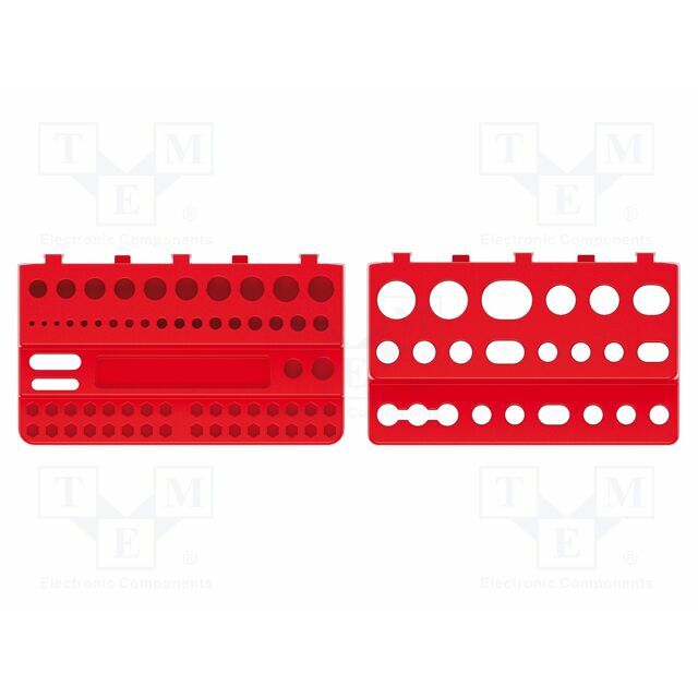KISTENBERG Tool shelf; 2pcs; drill bits