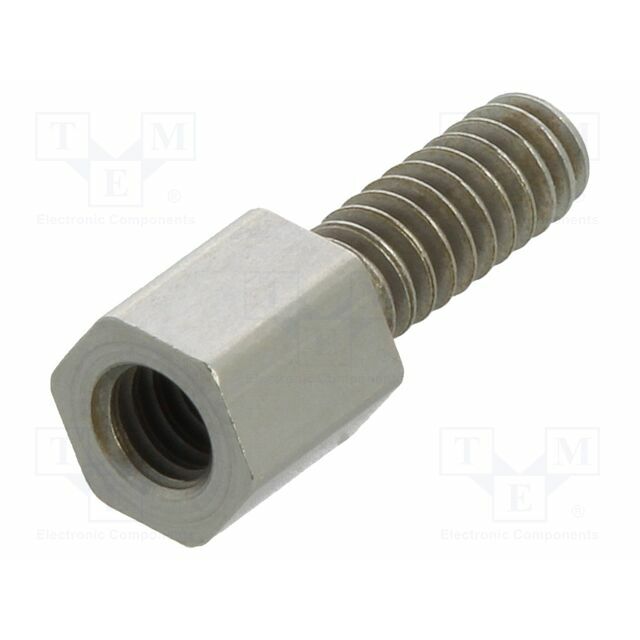 TE CONNECTIVITY Screw; UNC 4-40; D-Sub