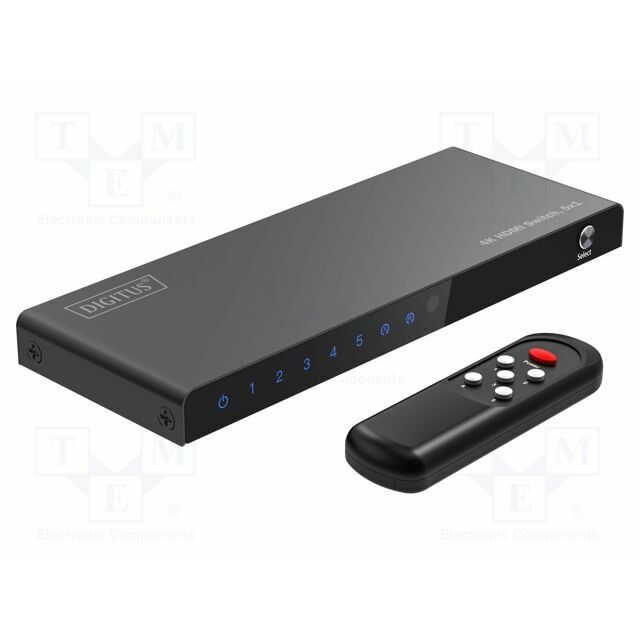DIGITUS Switch; HDMI 2.0; 4K